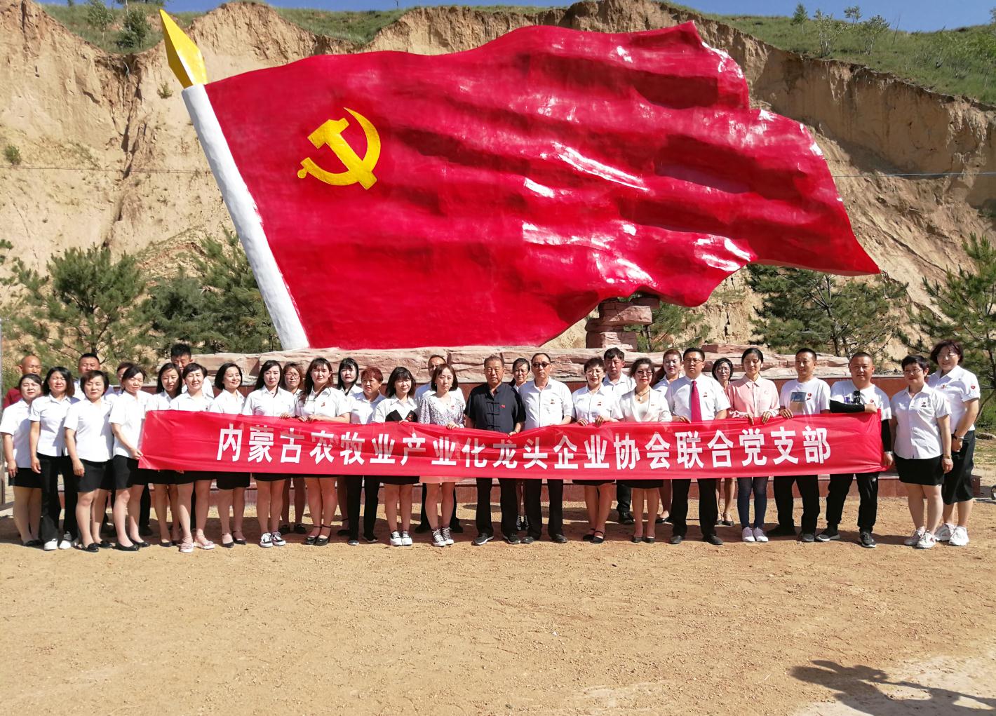 內(nèi)蒙古農(nóng)牧業(yè)產(chǎn)業(yè)化龍頭企業(yè)協(xié)會走進(jìn)石人灣村開展“辦實(shí)事、解難題，送溫暖，傳黨恩”公益活動